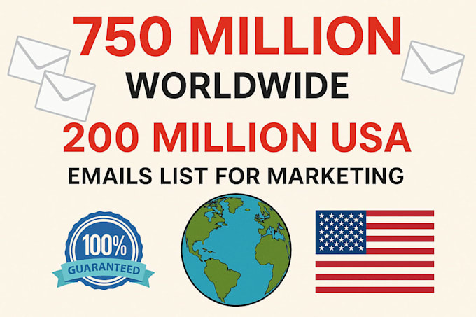 send 972 million bulk email blast,cold email marketing compaign to inbox