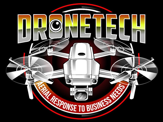 design wonderful drone service logo