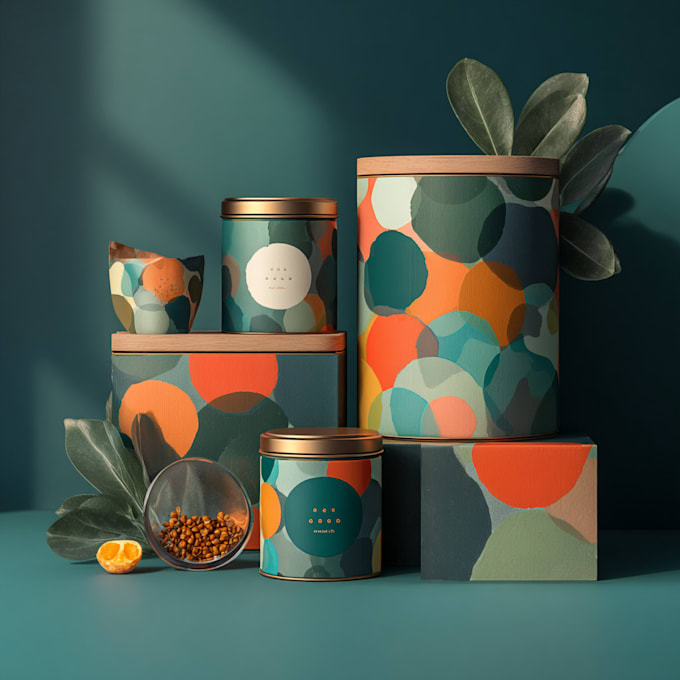 design artistic pouch and packaging