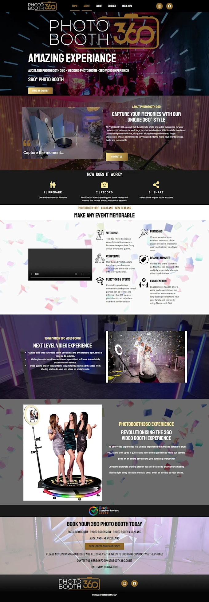 Design photo booth party rental 360 overlay photo booth template by