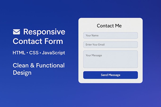 build a responsive website using HTML, CSS, java script