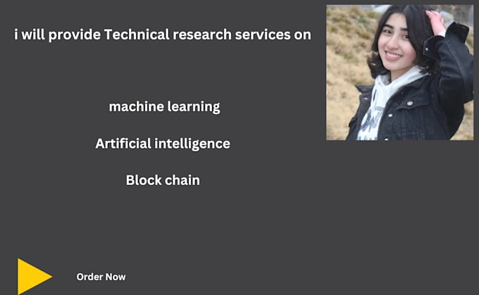 help in ml, ai, blockchain, and technical research work
