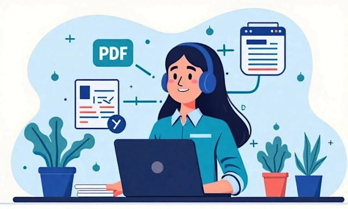 do PDF conversion, typing work, and image to text extraction urgently