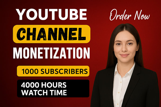 do youtube promotion for monetization organically