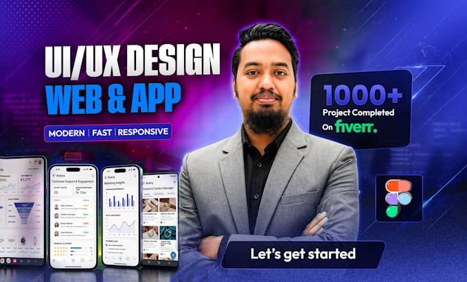 do website ui ux design mobile app design using figma app ui