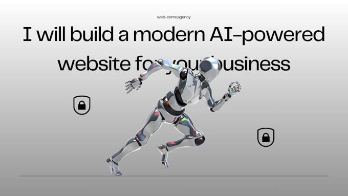 Build a modern ai powered website for your business by Otcocuka | Fiverr
