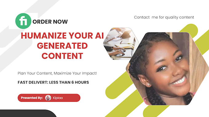 humanize your ai generated content and provide original content