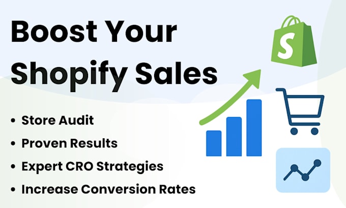 boost shopify store conversion rate shopify cro audit marketing strategy