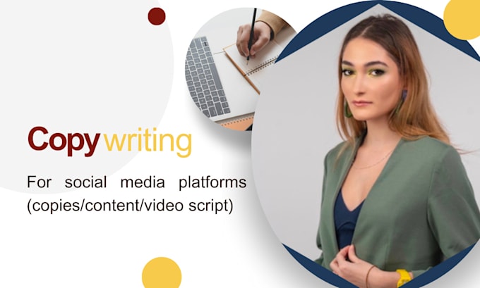 write powerful copies, scripts and content for socials