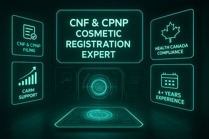 submit cosmetic notification form for your cosmetic products