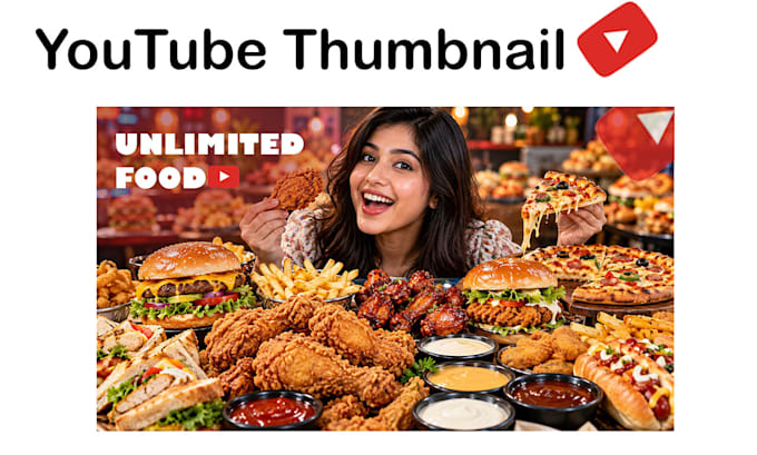 design professional youtube thumbnail for your videos