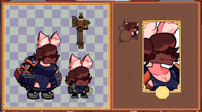 make a custom character for castle crashers