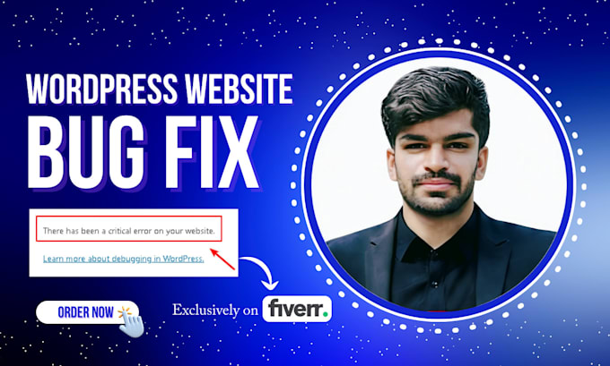 fix wordpress critical error, white screen and fatal error