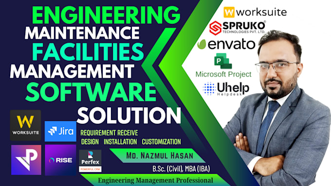 provide engineering maintenance and facilities management software solutions