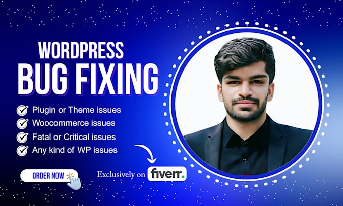 fix wordpress error, fix wordpress issues, wordpress bug fix, woocommerce fix