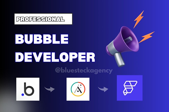 build no code glide app bubble io supabase developer flutterflow app