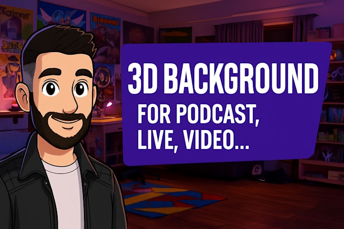 create realistic and immersive 3d environments and backgrounds