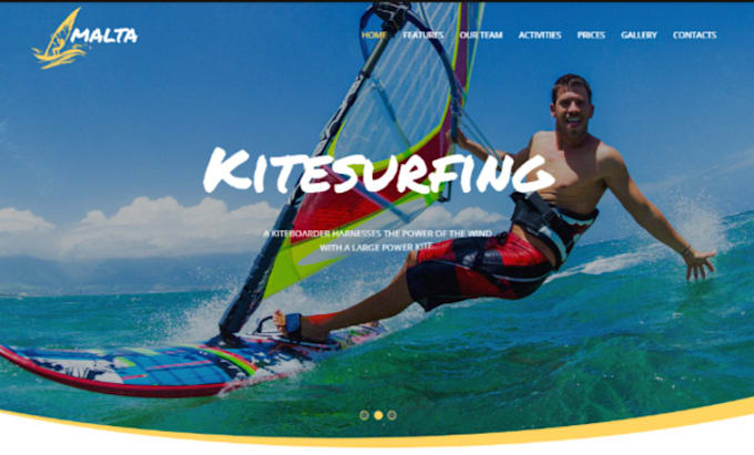 design squarespace diving center website snorkeling scuba instructor website