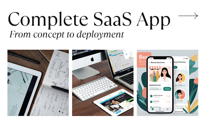 build a complete saas application from concept to deployment