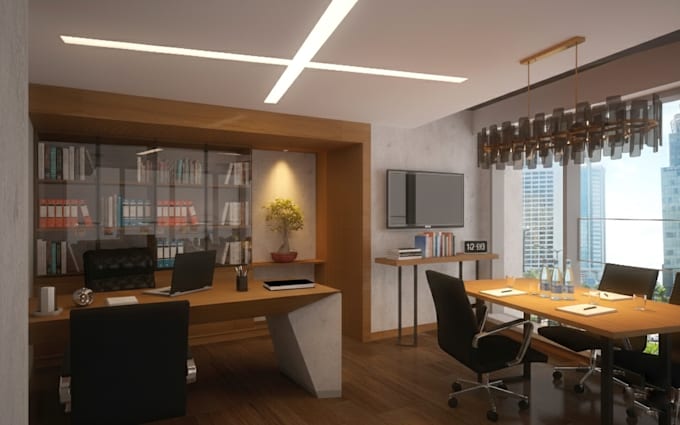 create interior 3d rendering