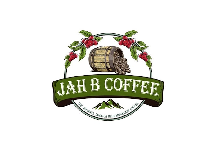 design creative super coffee farmer logo