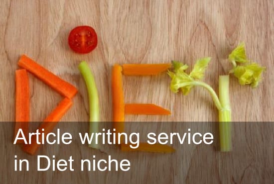 write a 500 words article on diet or health subject