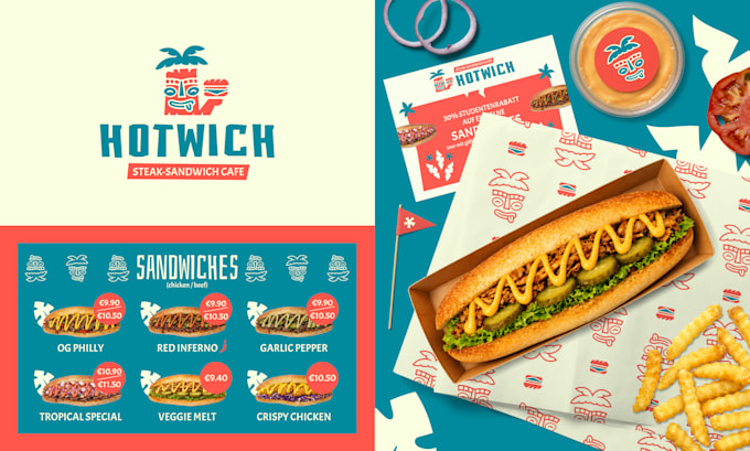 create a modern brand identity