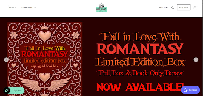 build book subscription box website for your subscription services, shopify