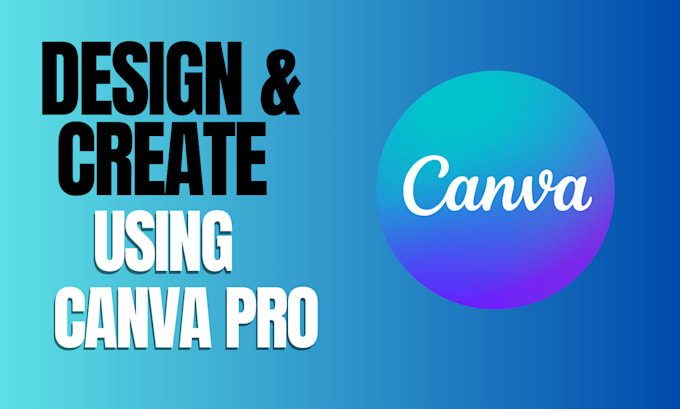 do any graphic design using canva pro