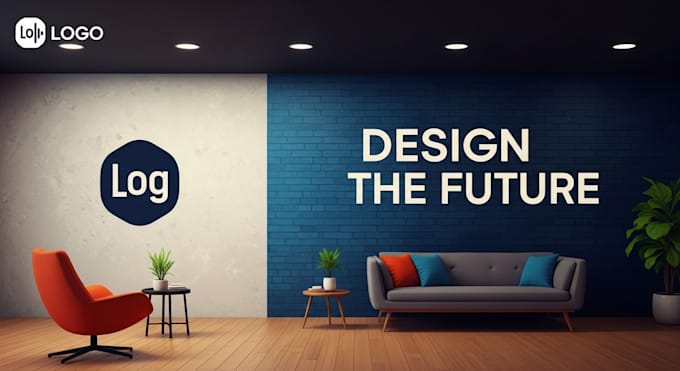 design virtual podcast background to super boost views
