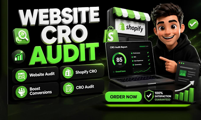 expert pro cro audit website audit shopify cro optimization to boost conversions