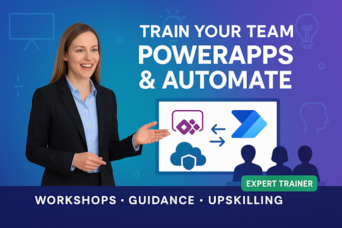 train your team on powerapps and power automate