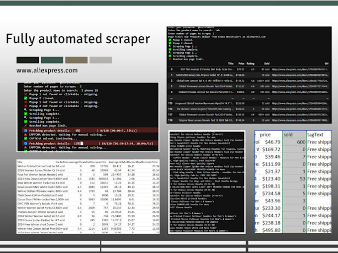 build a python web scraping tool scrapy, selenium for accurate data extraction