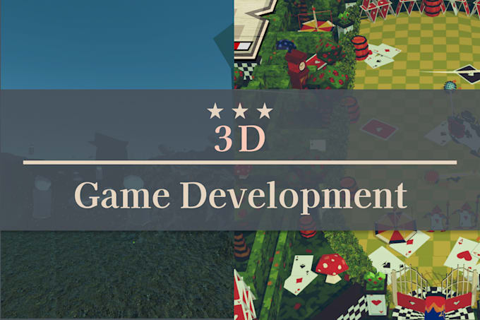 make you custom 3d or VR games