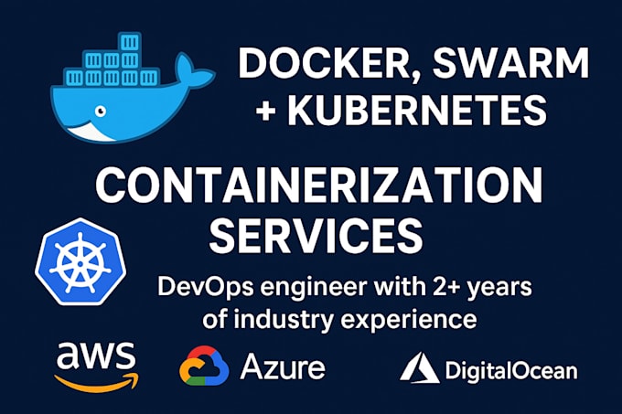 deploy and containerize your application using docker, swarm, and kubernetes
