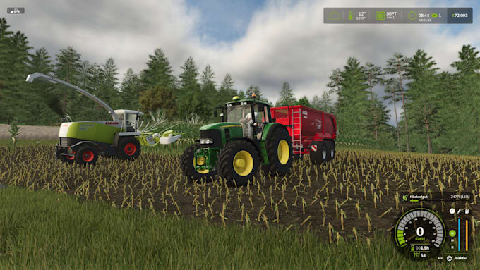 create short satisfying farming simulator 25 videos