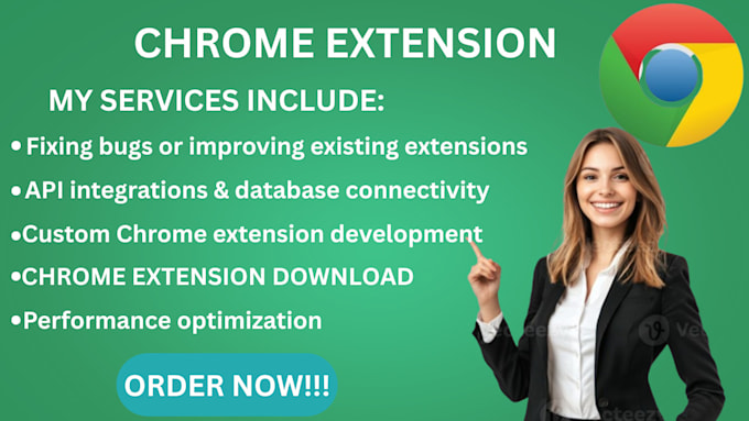 develop a custom chrome extension to automate and simplify your tasks