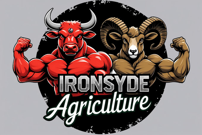 design professional bull logo