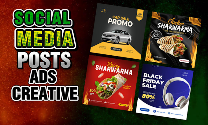 design high converting ecommerce social media ads with canva