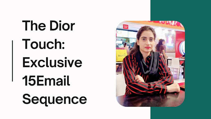 copywrite exclusive dior inspired 15 email sequence for you