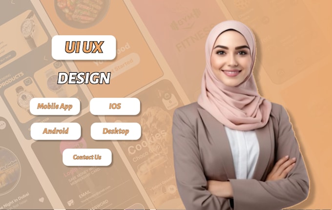 design stunning mobile app ui ux design or web app dashboard design