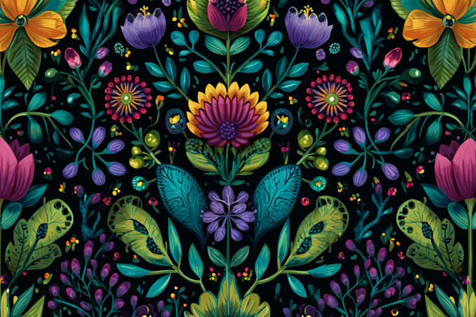 design unique seamless pattern design