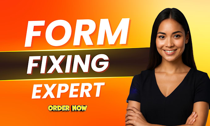 create or fix wordpress form using contact form 7, formidable, gravity form