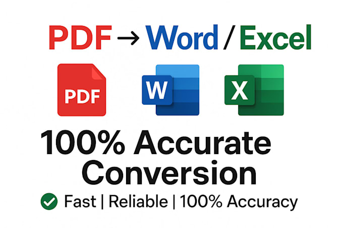 provide accurate document conversion from PDF