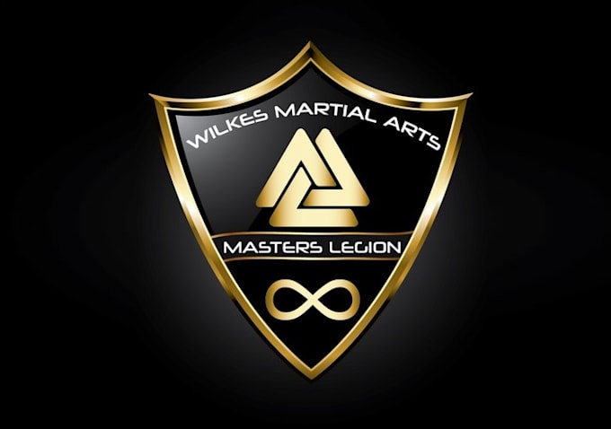 design artwork classic martial arts logo