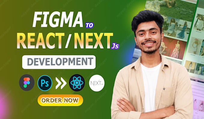 convert your figma to react or next js website using tailwind CSS