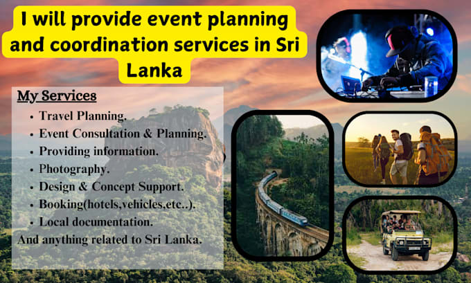 assist event planning and coordination in sri lanka