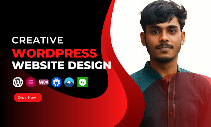 create wordpress website design, redesign wordpress business website development