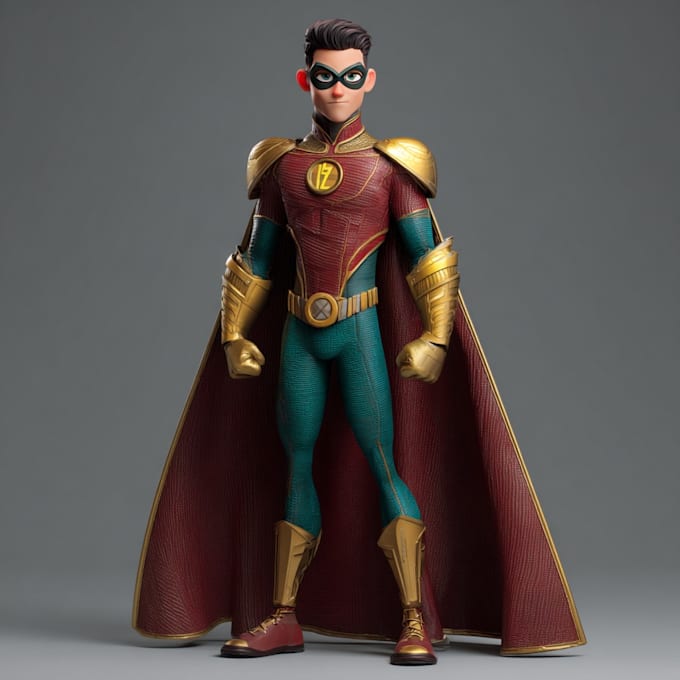 design original superhero character