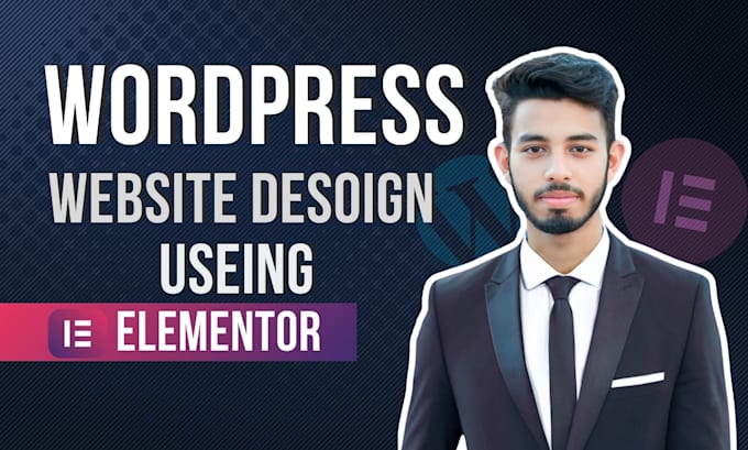 Build a modern and responsive wordpress website using elementor builder ...